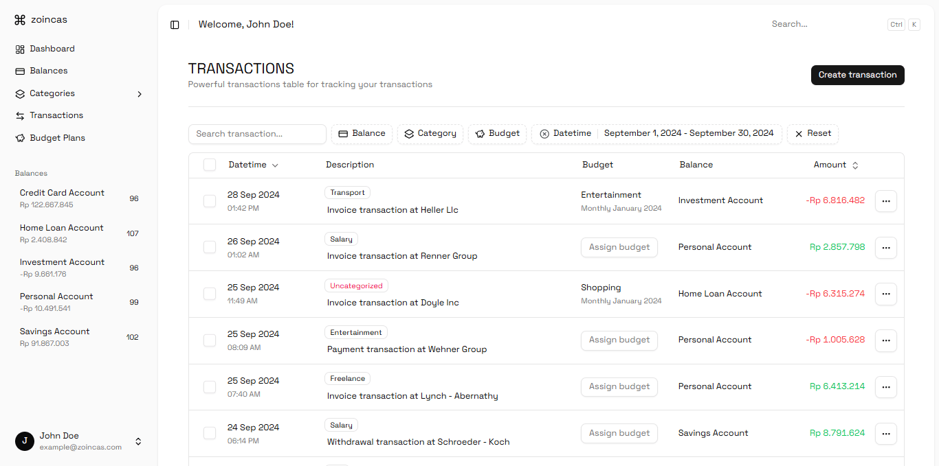 app screen light theme